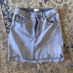 Aritzia Wilfred Jean skirt size 8